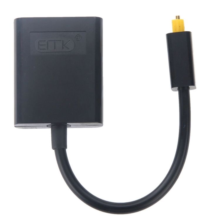 Digital Toslink Optical Fiber Audio Splitter 1 To 2 Cable Ad