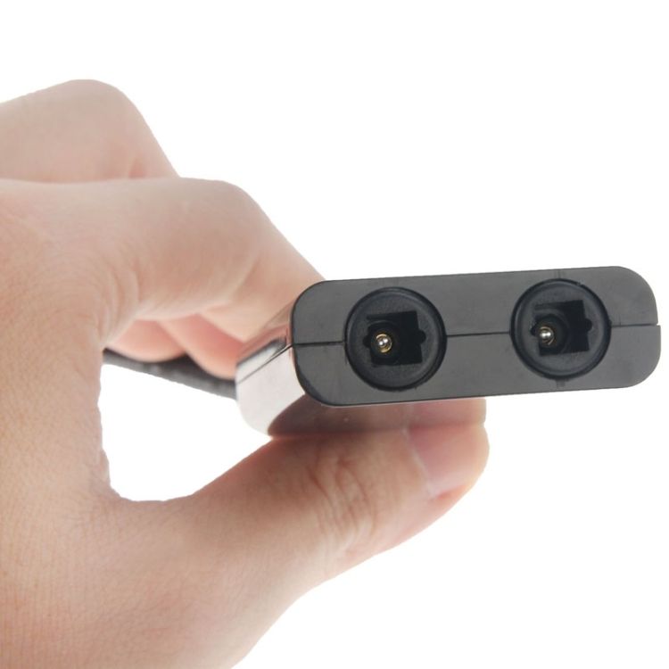 Digital Toslink Optical Fiber Audio Splitter 1 To 2 Cable Ad
