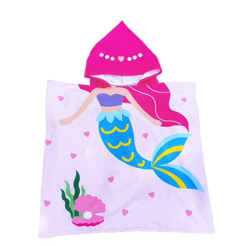 Mermaid Increases The New Wearable Children #39;s Bath Towel