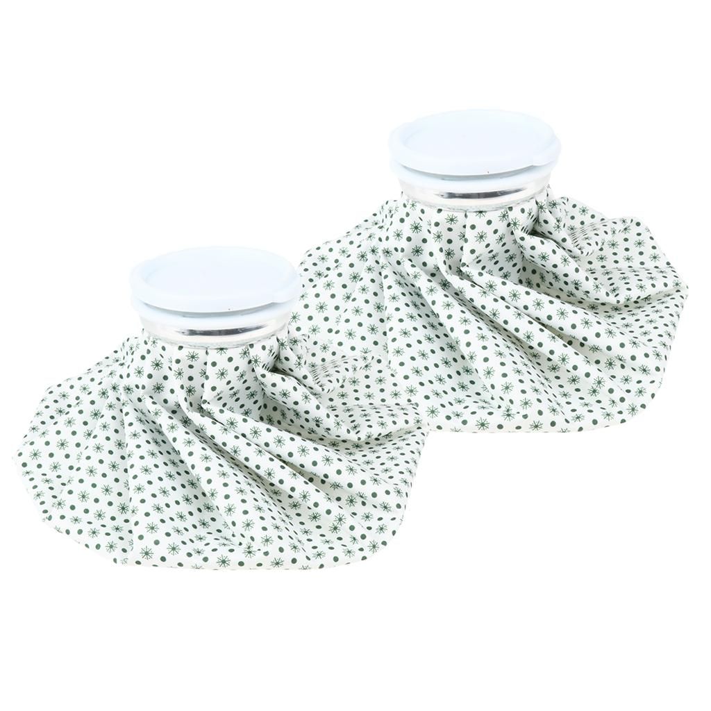 2 Pieces Hot Cold Reusable Ice Pack Bag Ice Cap Head Leg 6 Inch