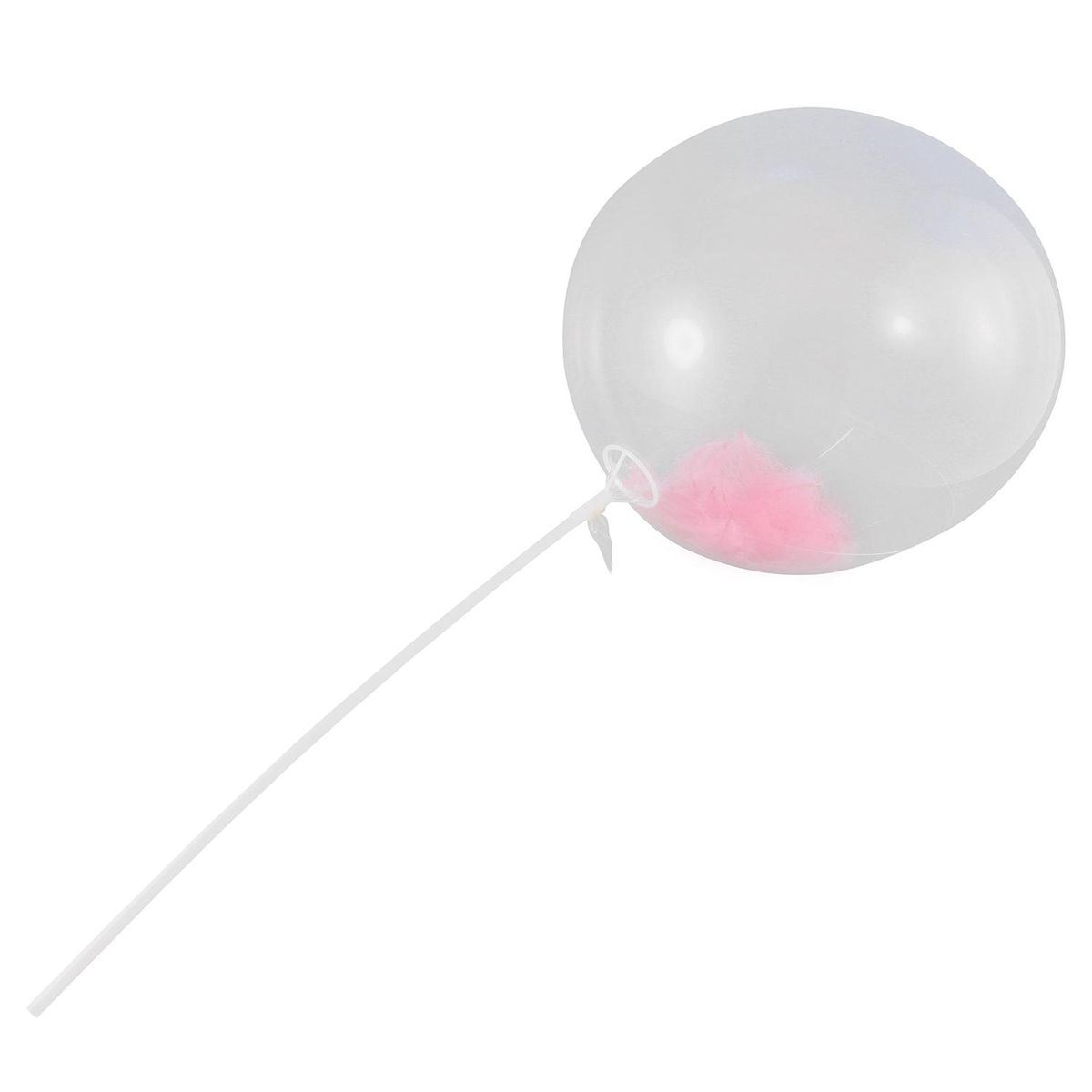 18CM Clear Transparent Bubble Helium Balloons Without
