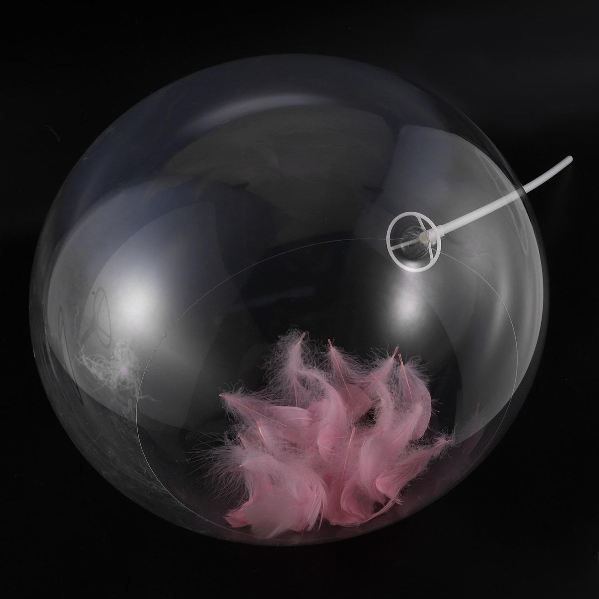 18CM Clear Transparent Bubble Helium Balloons Without
