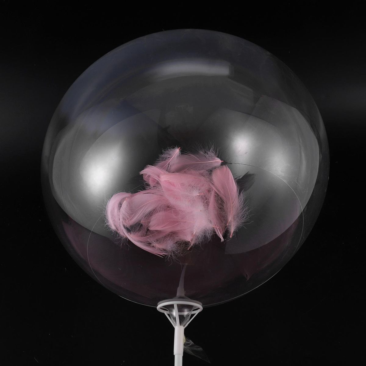 18CM Clear Transparent Bubble Helium Balloons Without