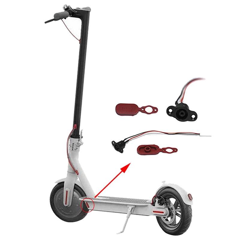 10Pcs Electric Scooter Charging Hole Cover for