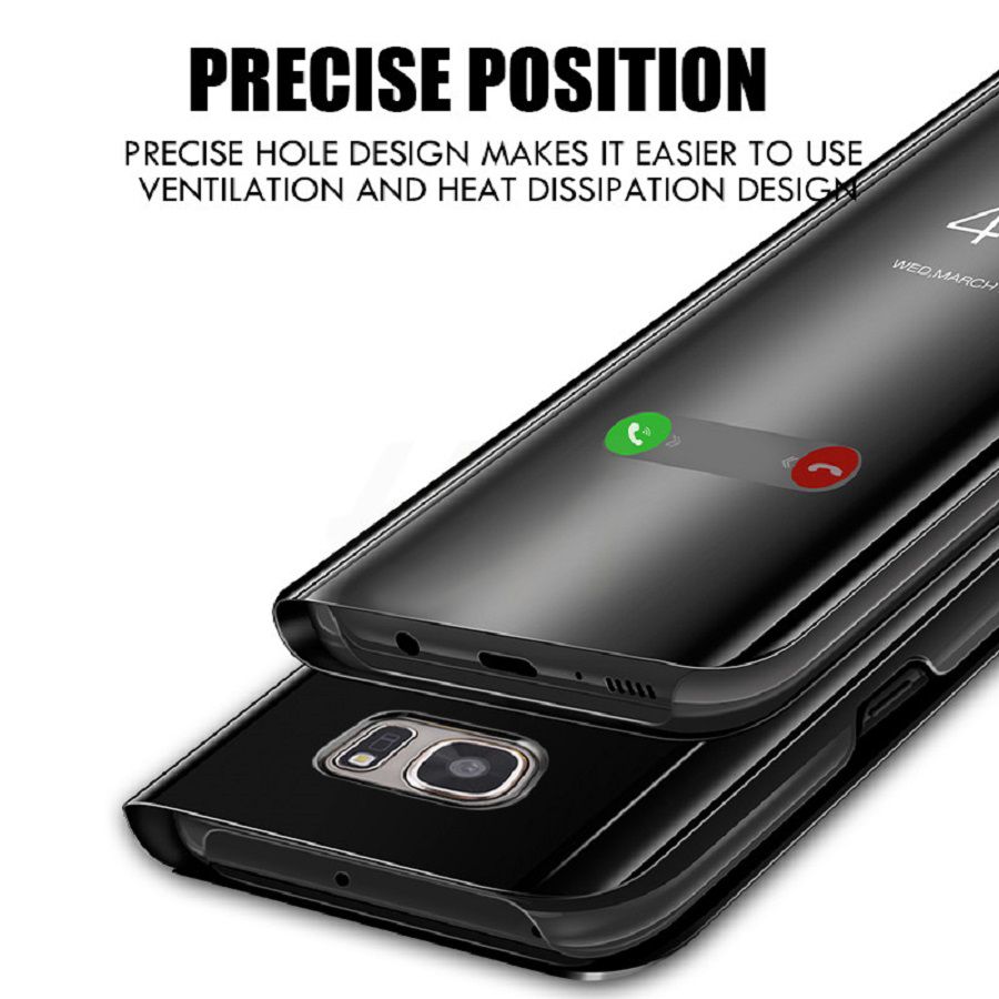 Mirror Flip Case For Huawei P10 P20 P30 P40 Pro Mate 10 20 30 Honor 7A 5.45 7C 8S 8A