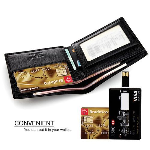 TB Compact Credit Card USB Flash USB 2.0 Flash Stick Pen Drive Memory Stick