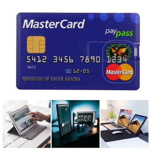 TB Compact Credit Card USB Flash USB 2.0 Flash Stick Pen Drive Memory Stick