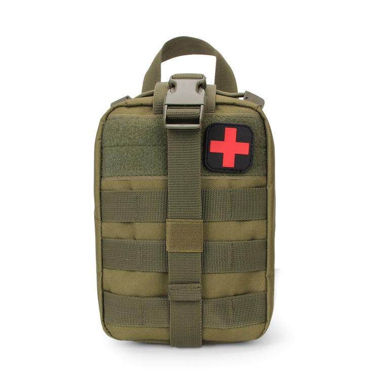 First Aid Kit Rescue Package Utility Waist Bag Army Green