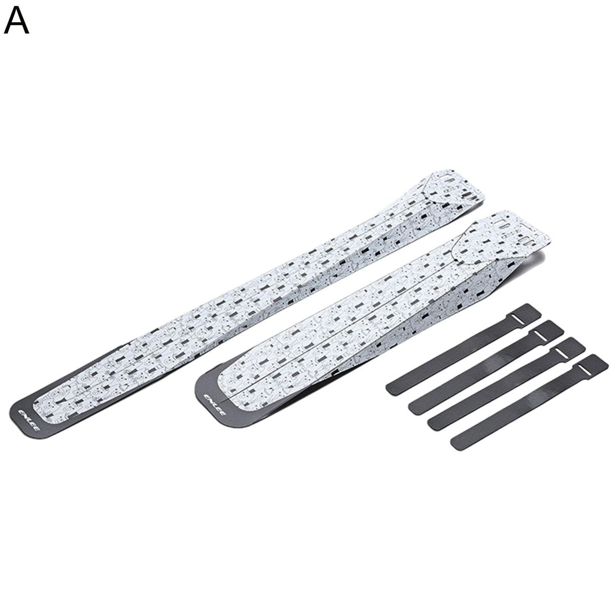 1 Set Bicycle Mudguard Mountain Bike Front Rear Splash Guard Kit A