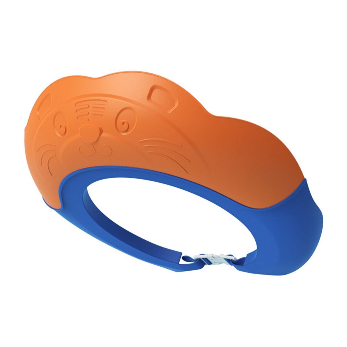 Hair Washing Hat Block Water Childrens Bath Shower Hat Orange