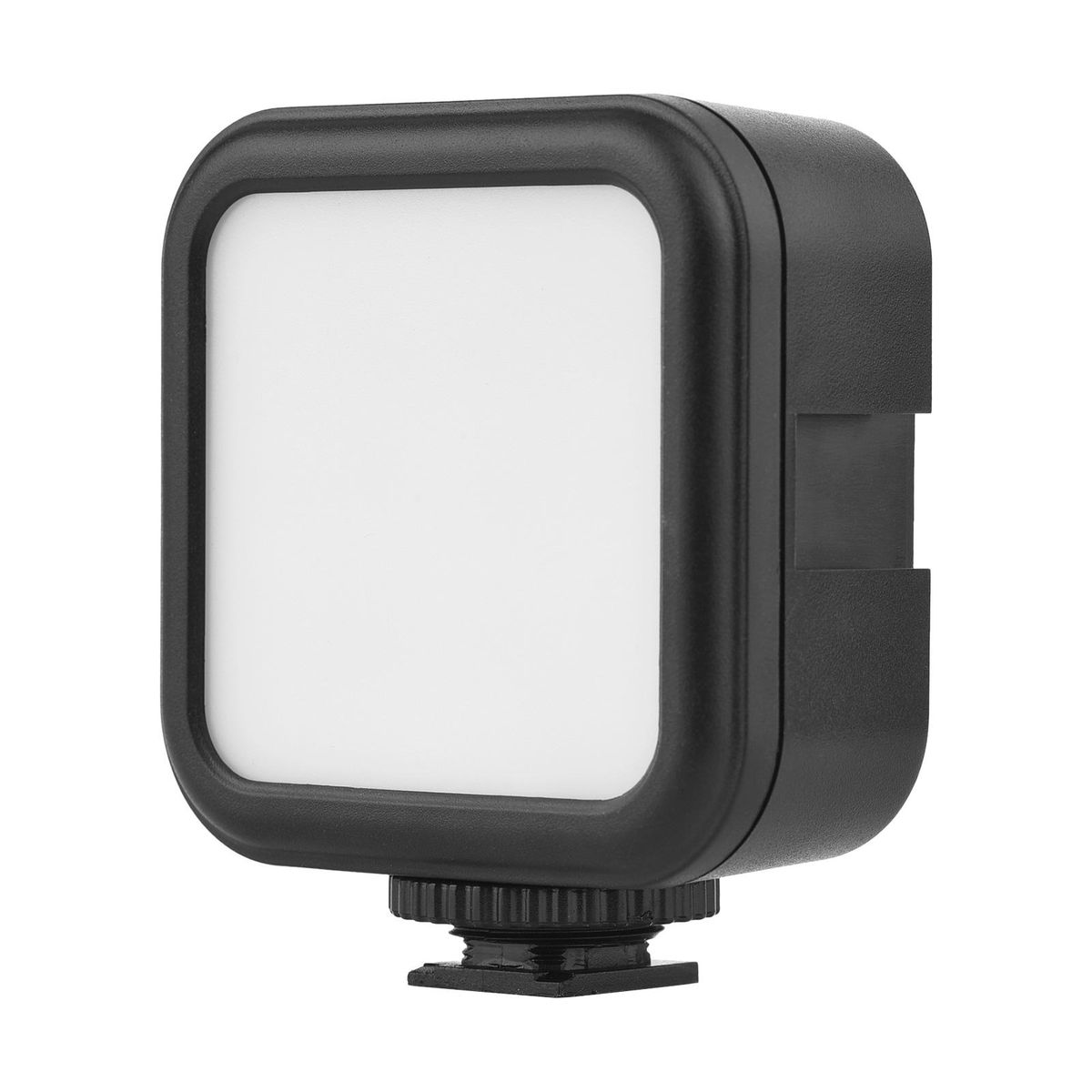Mini LED Video Light Portable RGB Photography Light On-camera Fill Light Adjustable Bi-Color Temperature 3000K-6500K Stepless Dimmable Brightness with Cold Shoe Mount 1/4 Inch Screw Hole for Live Stream Video Shooting Video C