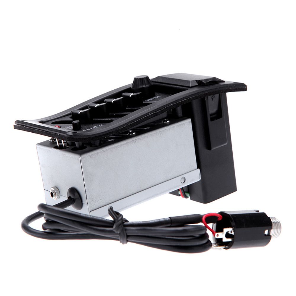 4-Band EQ Equalizer Piezo Pickup EQ-7545R Pre-Amp Acoustic