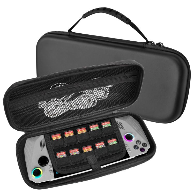 For ASUS ROG Ally Game Console Handbag Clutch Bag(Black)