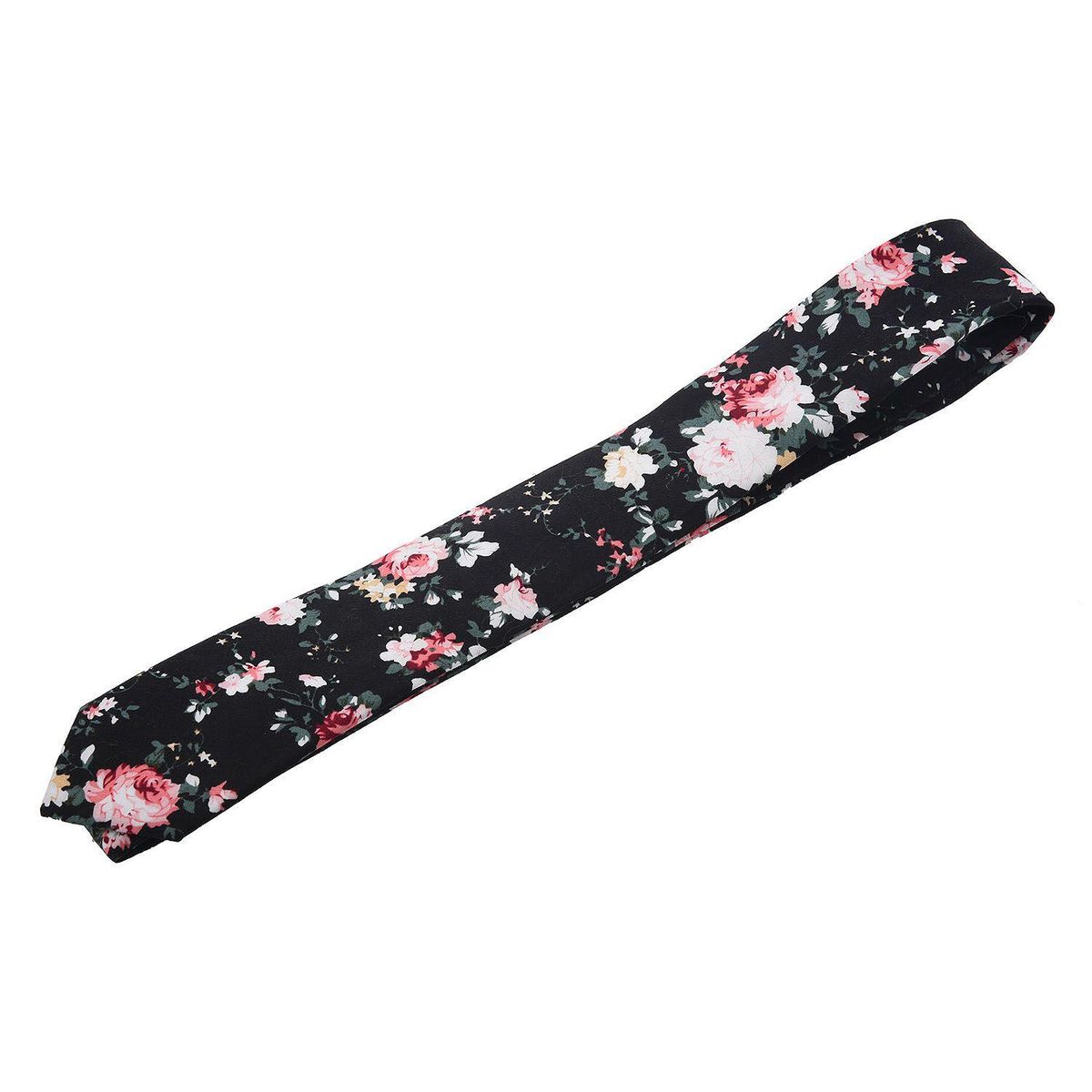 Classic Wedding Gifts Floral Print For Men Suit Neck Tie