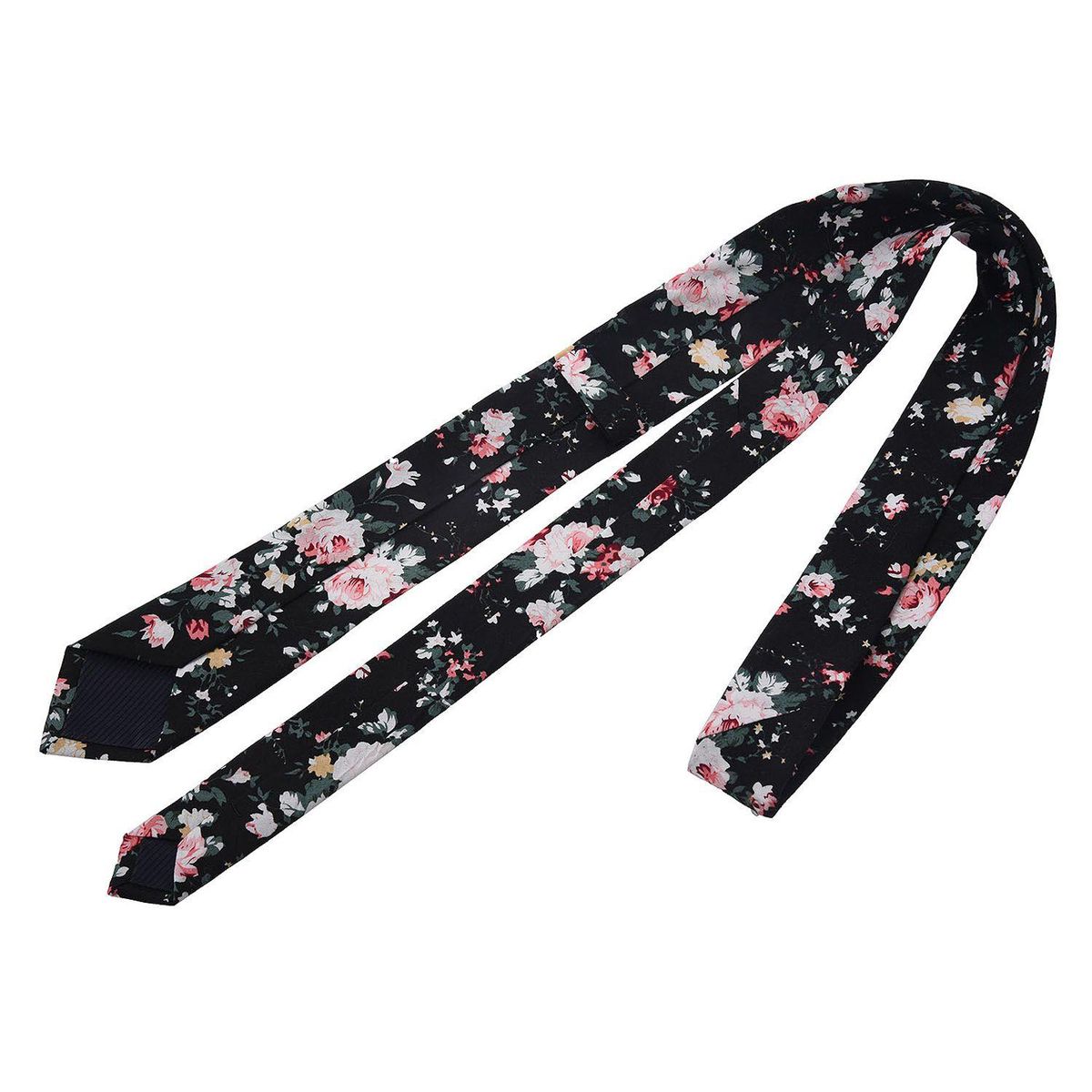 Classic Wedding Gifts Floral Print For Men Suit Neck Tie