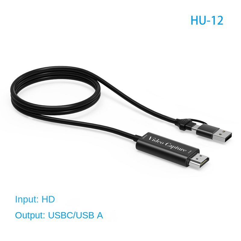 USB A/C Dual Interface HD Video Capture Card 1080P