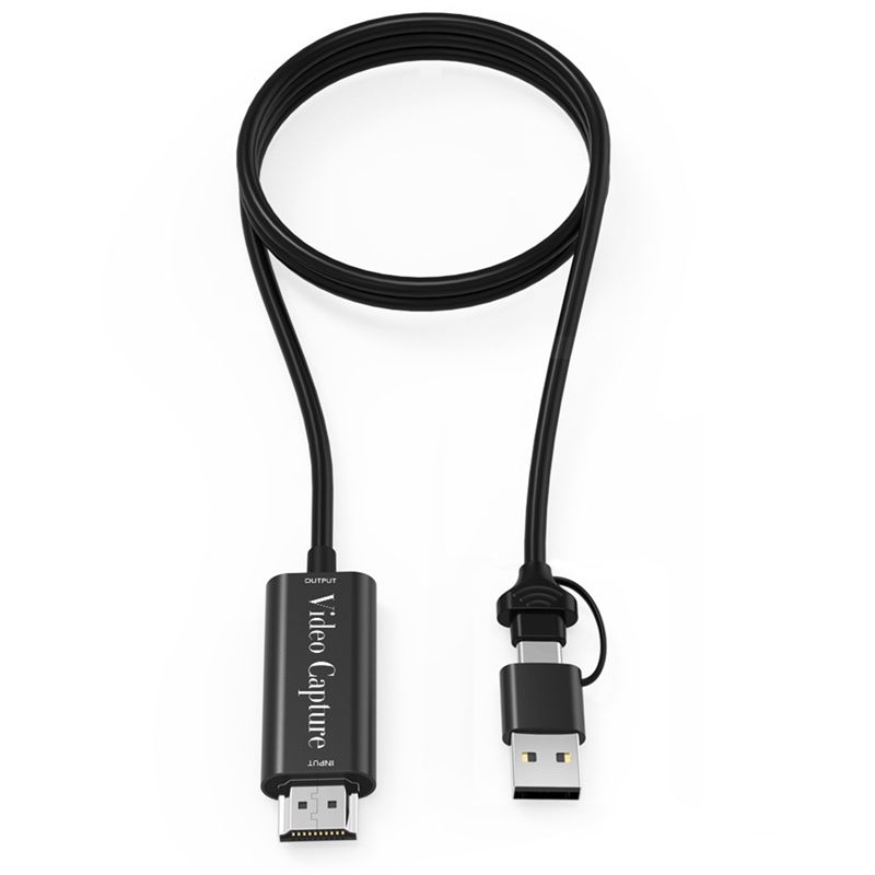 USB A/C Dual Interface HD Video Capture Card 1080P