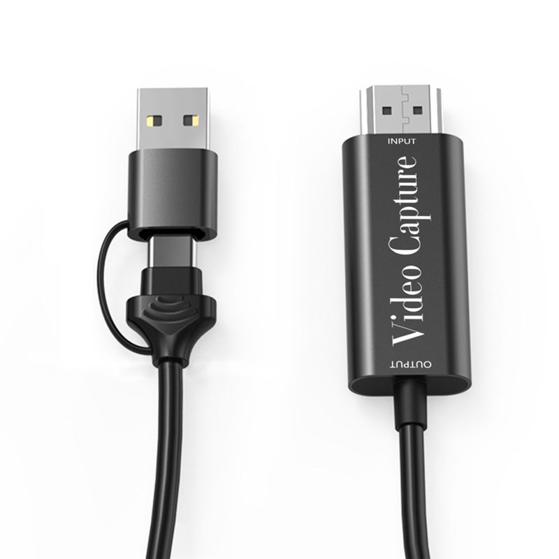 USB A/C Dual Interface HD Video Capture Card 1080P