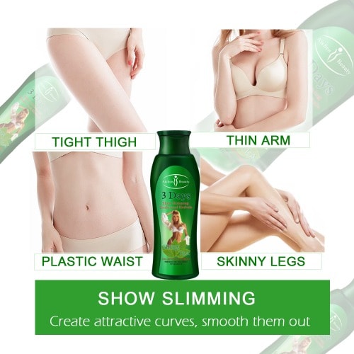 3 Days Fat Burning Slimming & Fitting Cream - Green Tea Extract-200ml