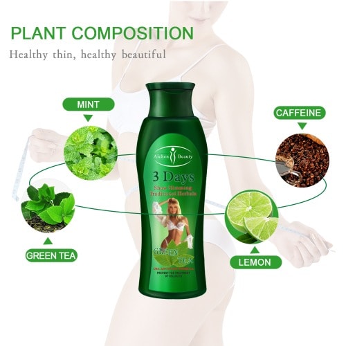 3 Days Fat Burning Slimming & Fitting Cream - Green Tea Extract-200ml