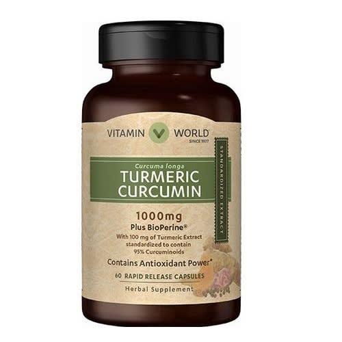 Vitamin World - Turmeric Curcumin 1000mg - 60 Capsules