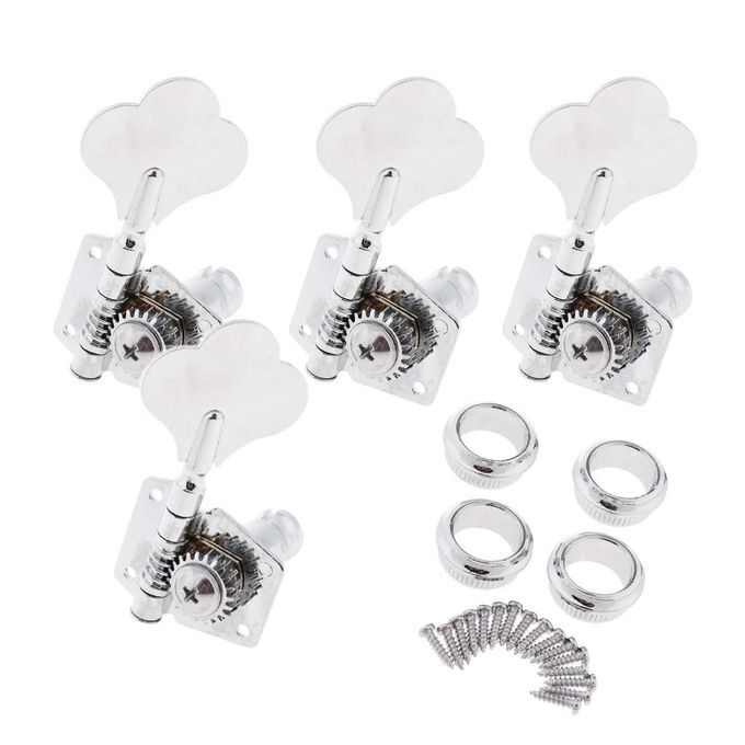 4 PCS String Tuning Pegs Machine Heads For Eleic Bass Guitar Parts 4R