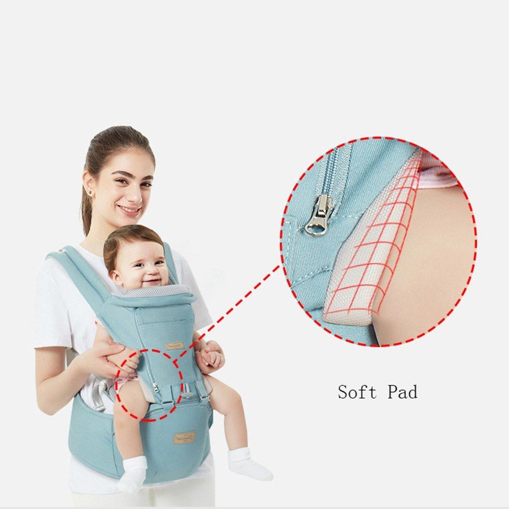 Multifunctional Baby Carrier With Hip Seat Ergonomic Baby