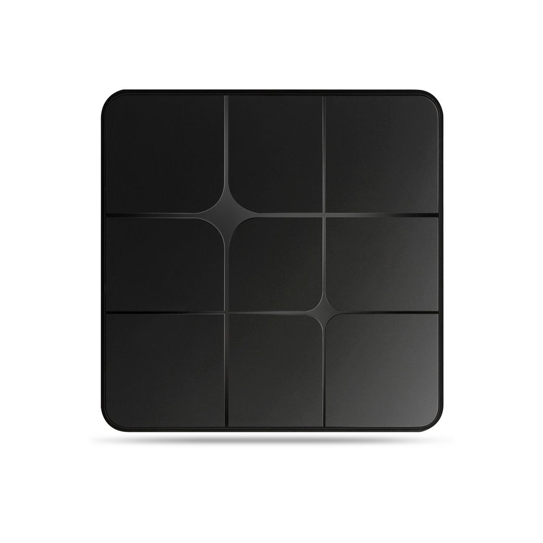 T96 Mars 4K HD Smart TV Box With Remote Controller, Android 7.1.2, S905W Quad-Core 64-Bits ARM Cortex-A53, 1GB+8GB, Support TF Card, HDMI, LAN, AV, WiFi(Black)