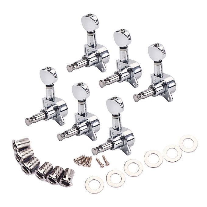 6L Guitar Tuning Peg Machine Heads For Electric Guitar DIY Replacement