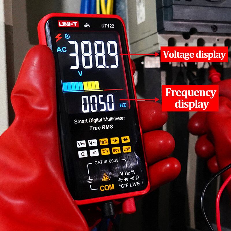 UNI-T UT121 UT122 Smart Professional Digital Multimeter Dual