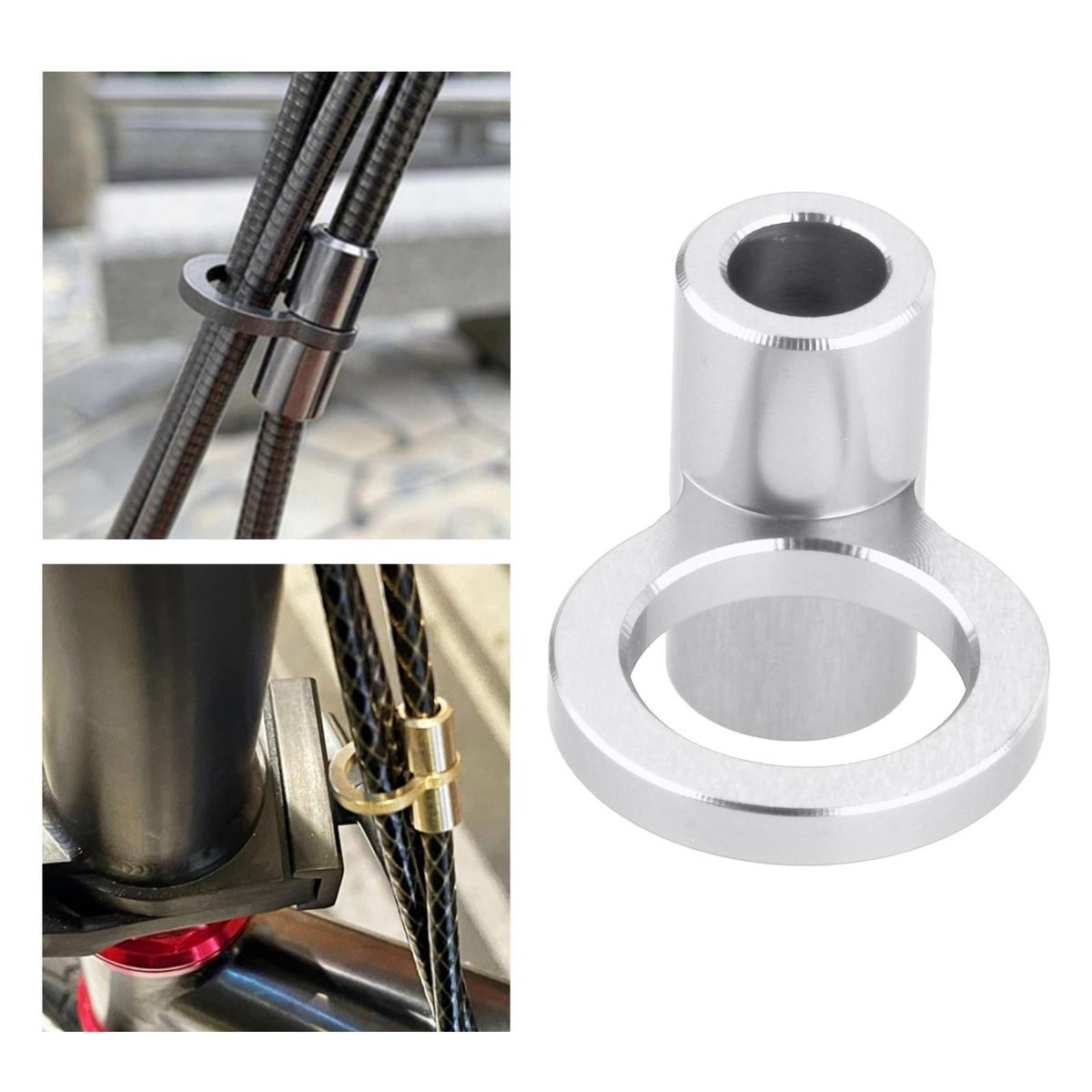 Durable Bike Brake Cable Buckle Guide Bicycle Tube Bike Buckle Frame