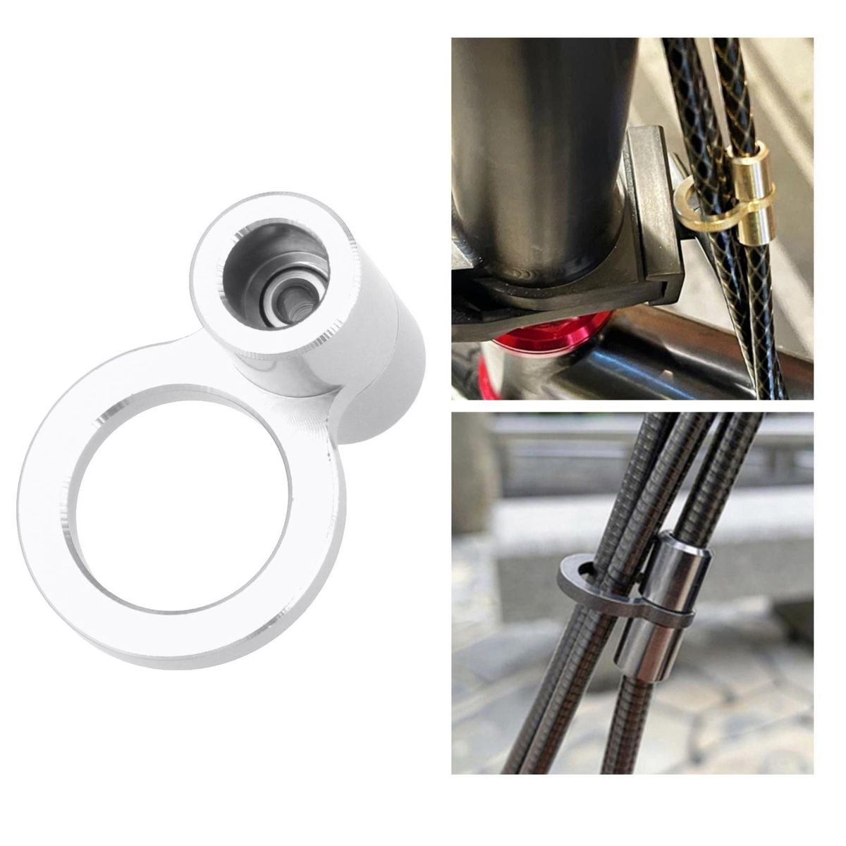 Durable Bike Brake Cable Buckle Guide Bicycle Tube Bike Buckle Frame