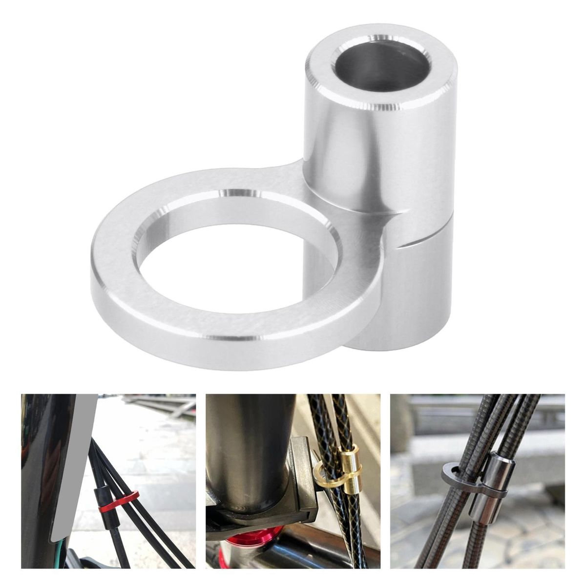 Durable Bike Brake Cable Buckle Guide Bicycle Tube Bike Buckle Frame