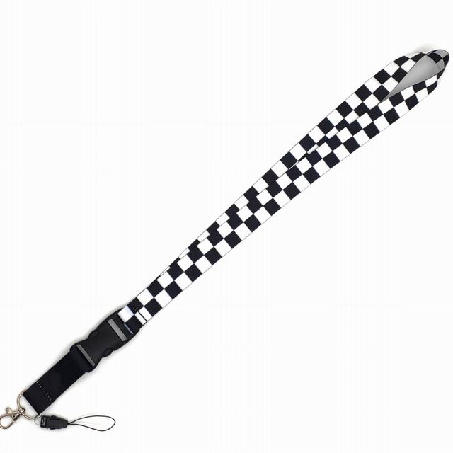 1pcs 2 In 1 Mobile Phone Lanyard Keychain Sling Badge Chest