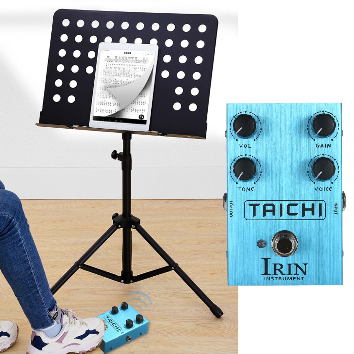 Overdrive Guitar Effect Pedal Speaker Overload Effect
