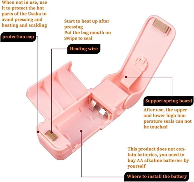 Handheld Mini-sealing Machine For Food Storage.