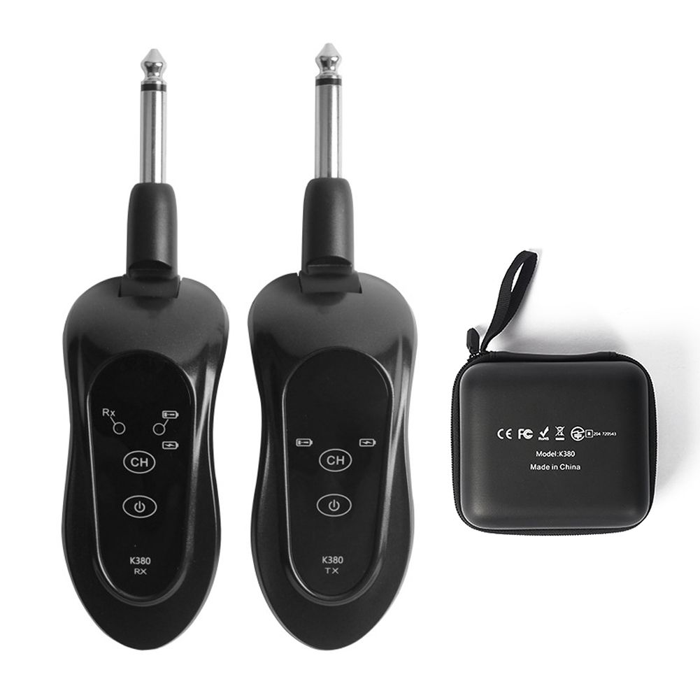 K380Y Wireless Guitar System Rechargeable Guitar Transmitter