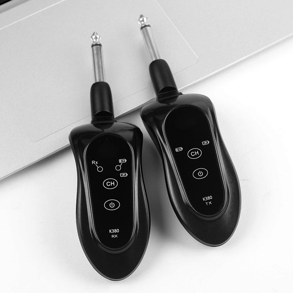 K380Y Wireless Guitar System Rechargeable Guitar Transmitter