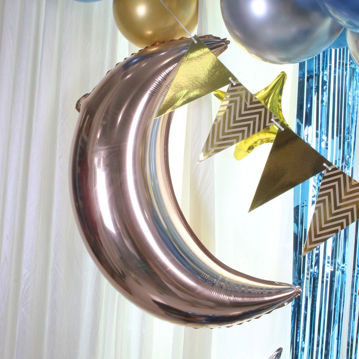 87PCS Balloons Kit Birthday Party Decoration Blue Balloon