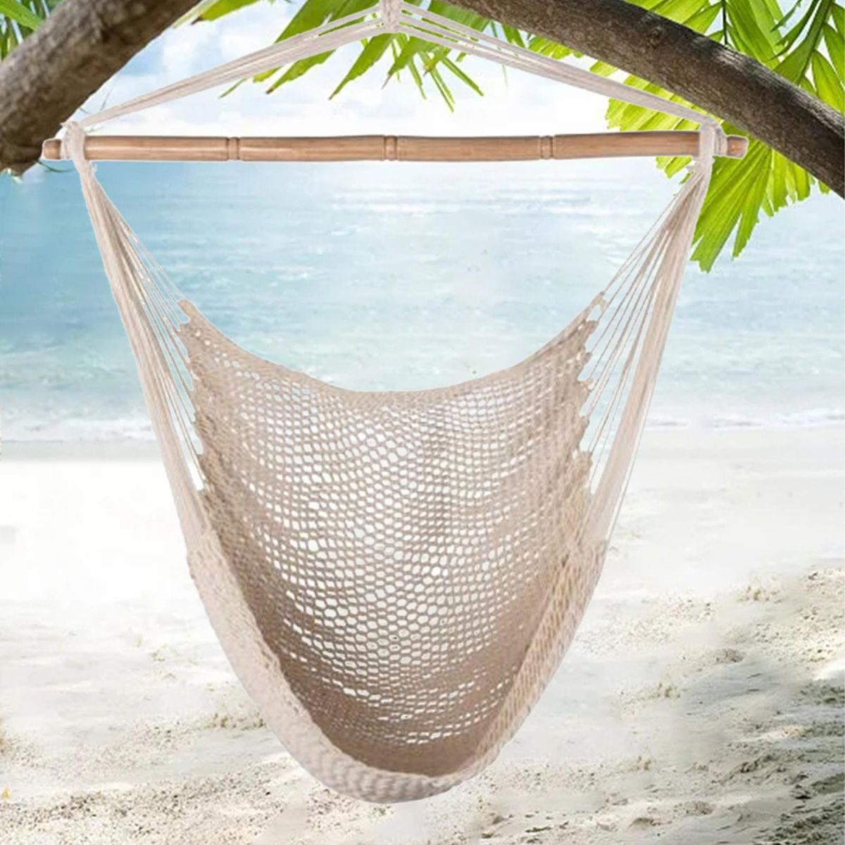 Outdoor Hammock Breathable 90cmx146cm Swing For Indoor