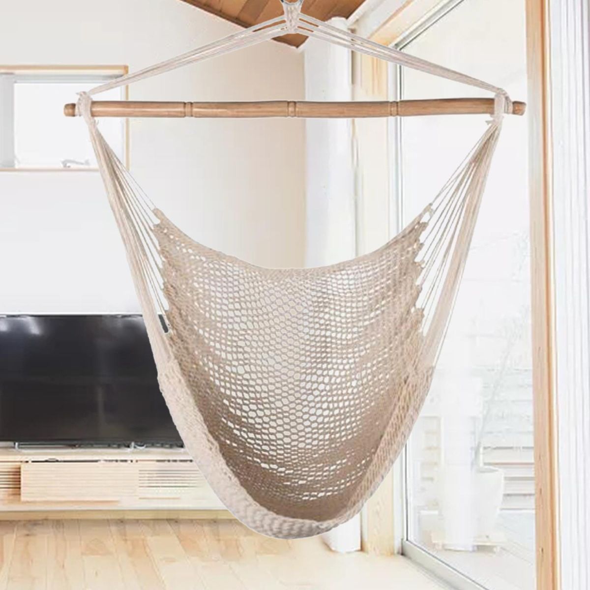 Outdoor Hammock Breathable 90cmx146cm Swing For Indoor