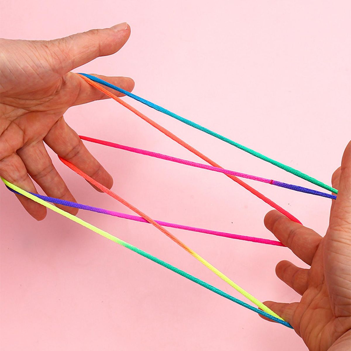 2Pcs Kids Rope Game Fumble Finger Thread Rope String Game