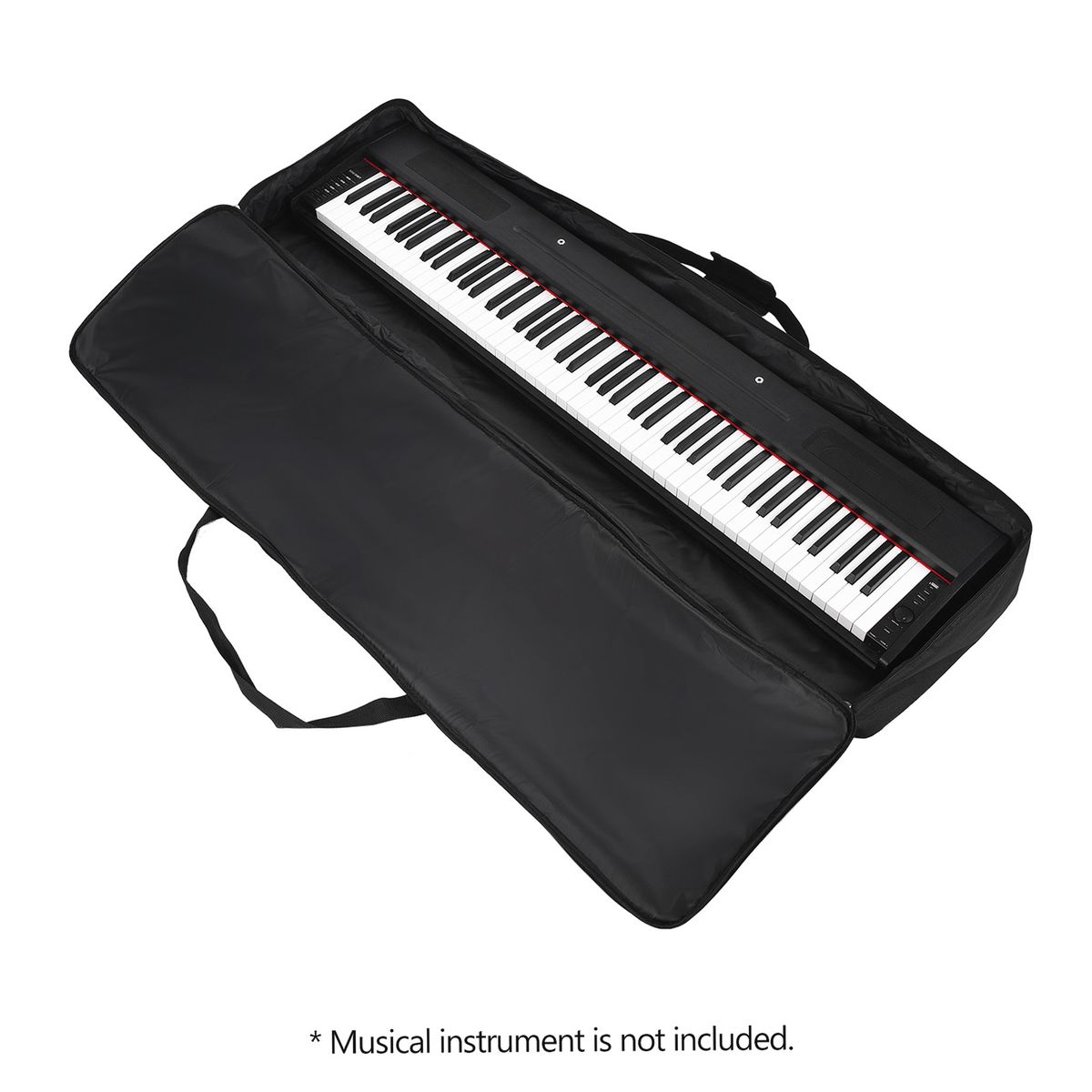 Portable 88-Key Keyboard Electric Piano Padded Case Gig Bag