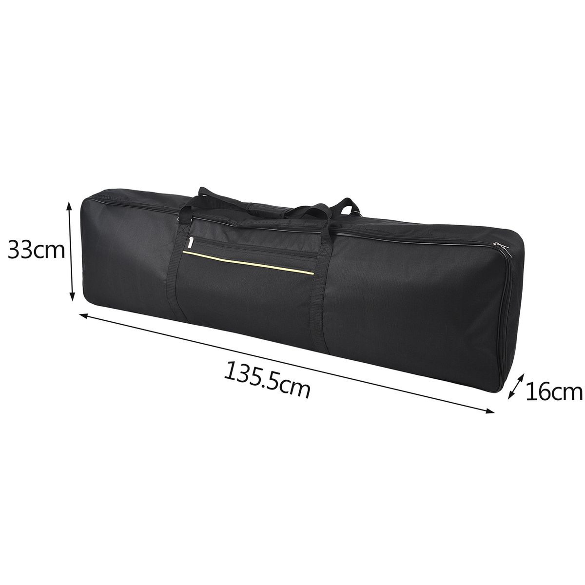 Portable 88-Key Keyboard Electric Piano Padded Case Gig Bag