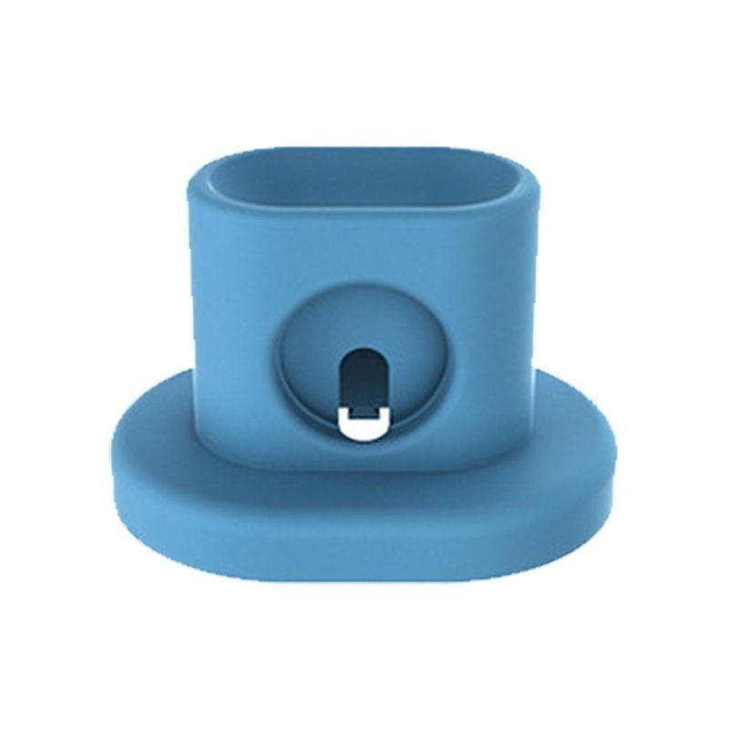 Charging Stand 2-in-1 Silicone Earphones Watch Charge-Blue