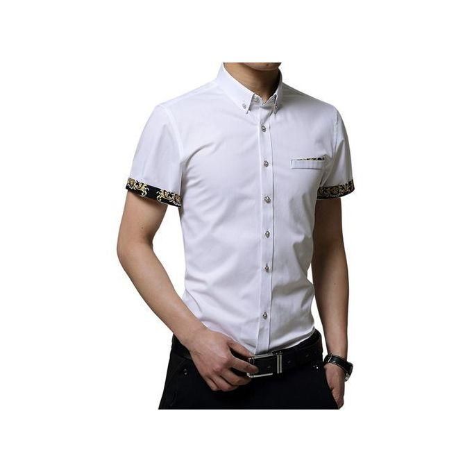 3In1 Men's Casual Office Short Sleeve Shirt