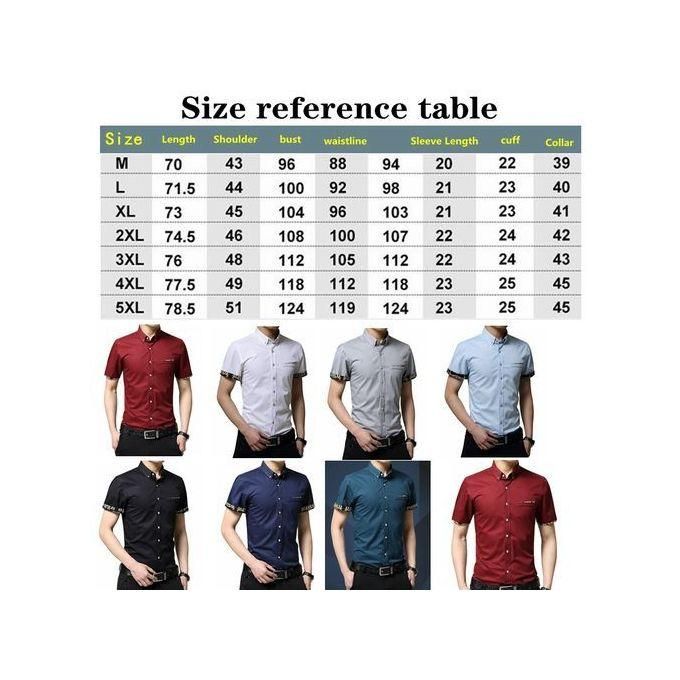 3In1 Men's Casual Office Short Sleeve Shirt