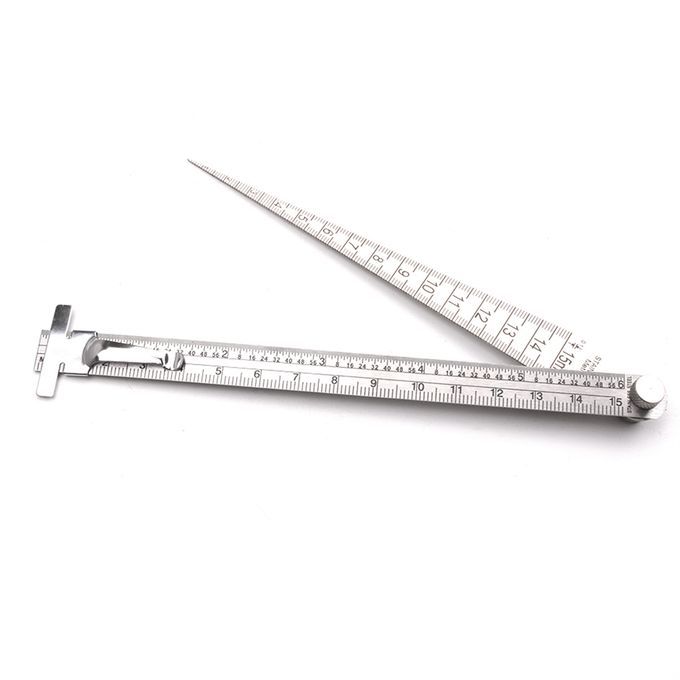 Stainless Steel Taper Gauge Wedge Feeler For Depth Hole