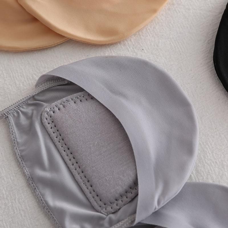 3/5 Pairs Cotton Comfortable Soild Half Sole Cover Invisible Sock Slippers for Women Girls Thin High Heel Shoes Socks Meais New