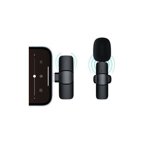 Plug&Play Wireless Microphone Clip-on Mini Wireless Mic